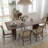 Chantai 33.5"W×30"H Wooden Dining Table-50974238-50974241