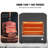Electric Steak Grill 1800W Smokeless Infrared Broiler Stainless Steel Home