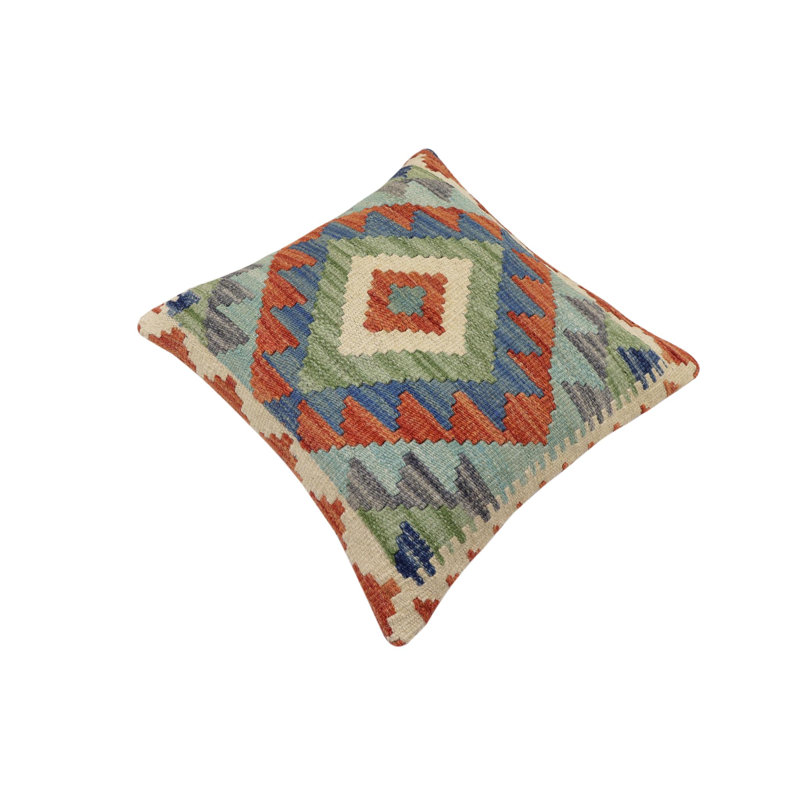 Housse et insert de coussin carré 100% laine