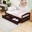 Lit plateforme simple avec rangement et tiroirs-564685113