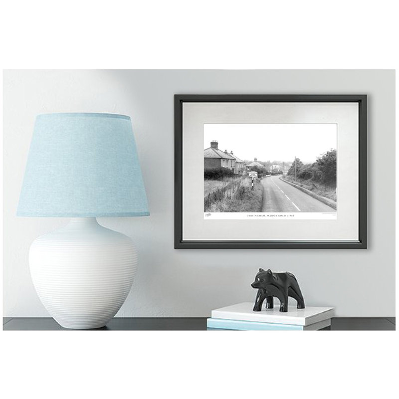 Dersingham, Manor Road C1965 by Francis Frith - Single Picture Frame Print, 28cm H x 36cm W x 2.3cm D