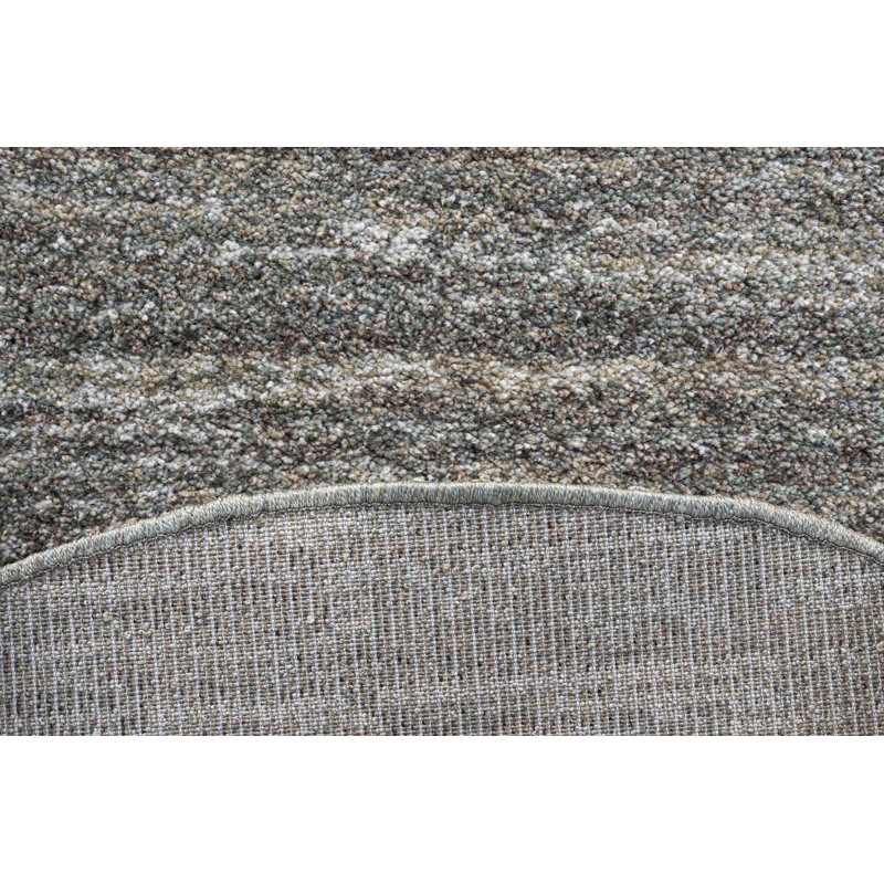 Malonne Green Rug, Round 200cm