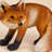 Red Fox Garden Statue