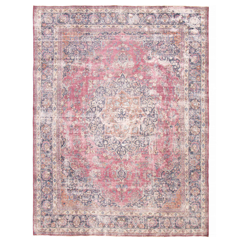 Tapis unique en laine 9 pi 6 po x 11 pi 10 po Arkoe