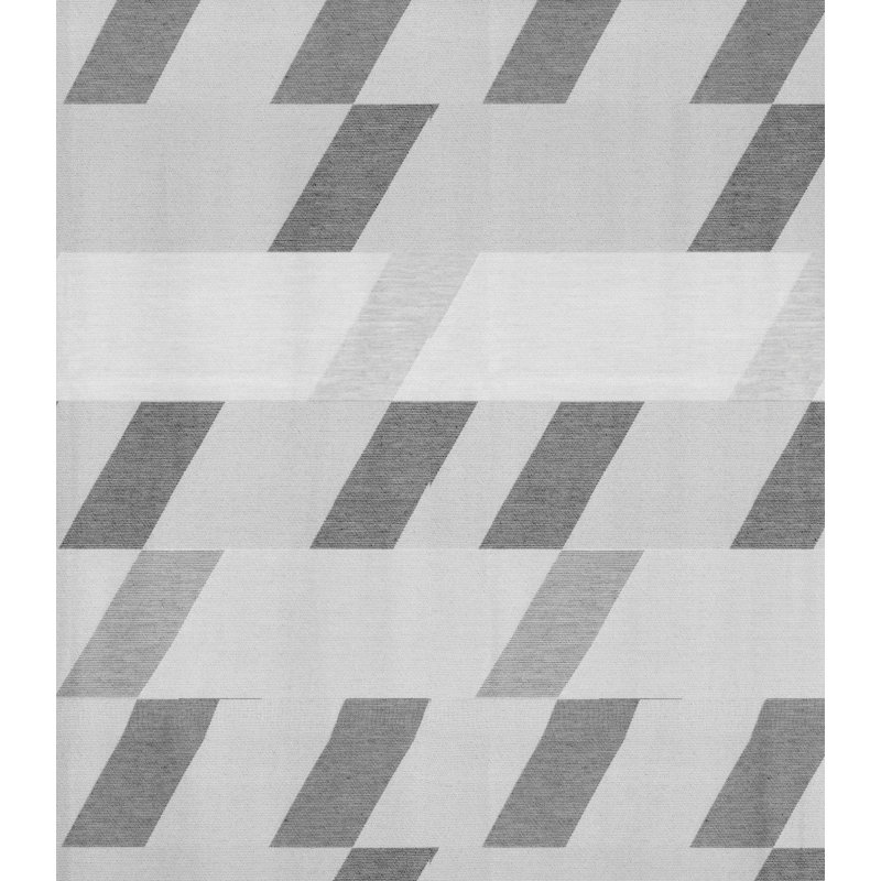 Lopez Eyelet Room Darkening Single Curtain, Light grey/Grey/Black, 132cm Width x 245cm Drop