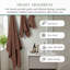Home Weavers - Ensemble de serviettes de bain 100% coton 100% coton zéro torsion Robbin 500 g / m², 16 po x 24 po (8) (8 serviettes à main), chocolat-130204317-130204324