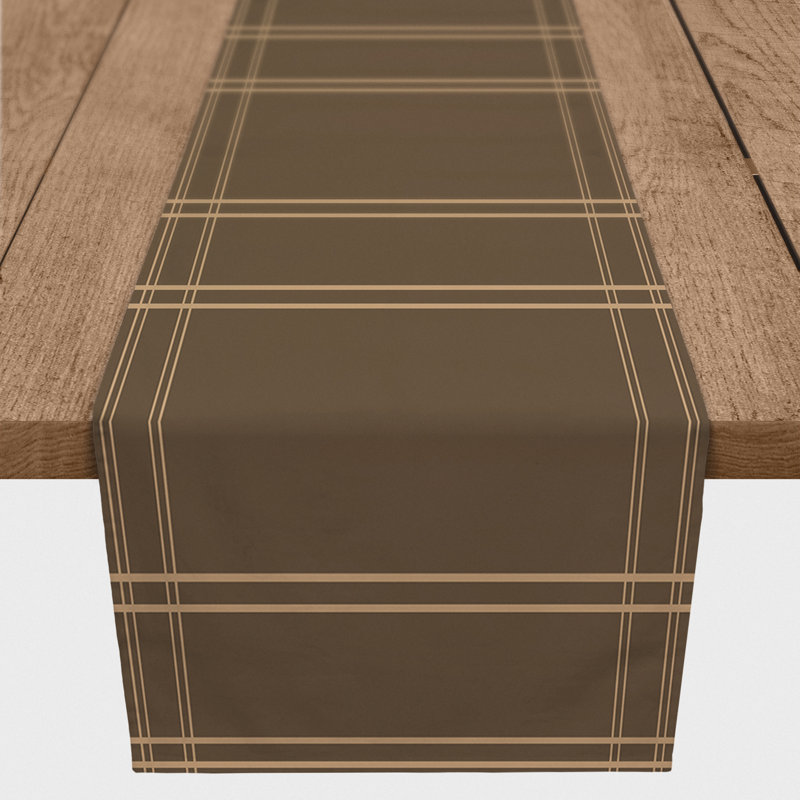 Chemin de table d'extérieur Brown