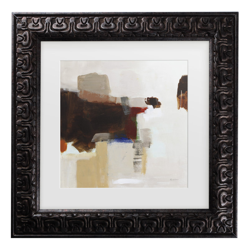 Pamela Munger American Rust Matted Framed Art