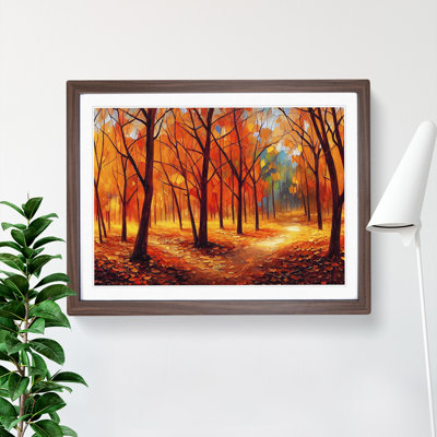 Amazing Autumn Forest Vol.4 - Framed Print