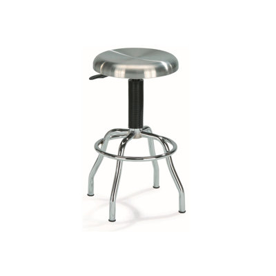 Ensemble de 1 tabouret de travail réglable en acier inoxydable