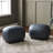 23" W Faux Leather Ottoman-1562724438