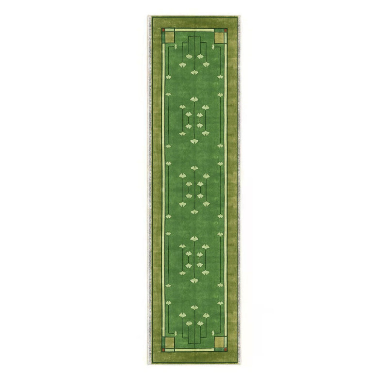 Crafters & Weavers Arts and Crafts Collection Area Rug Ultra Soft Washable Rug, Non Slip, Indoor, Stain Resistant Rugs for Living Room Bedroom Vintage Home Decor (2'7 x 9')