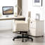 Fauteuil en croix avec siège pivotant à 360 degrés et réglable, siège en cuir de polyuréthane, siège confortable et stable, animal de compagnie, bureau à 6 vitesses, siège à bascule doux, amovible,-1226648138