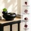 Fontaine de table pour table, fontaine de bureau Zen d'intérieur Blac, dispositif d'eau en résine pour ami