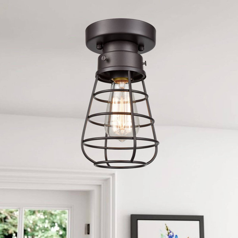 Richard Flush Mount, Oil Rubbed Bronze