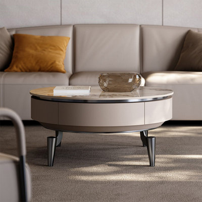Luxurious and refined coffee table