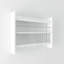 Carmeletta 3 Piece Accent Shelf with Hooks-993818808