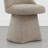 Swivel Fabric Upholstered Dining Chair-1757222449