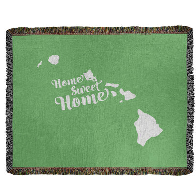 Jeté en coton tissé honolulu doux
