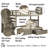 Ahmia Kids Twin Over Full Bunk Bed-630757561
