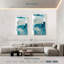 Verre de mer turquoise Avery II