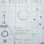 Gris, gris, blanc cassé, fusée, diagramme, dessin, enfants, chambre de bébé, papier peint