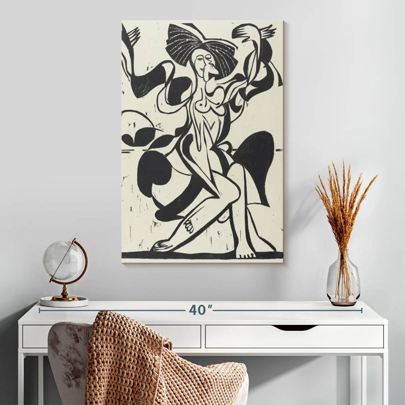Avery Mary Wigman's Dance, H 30 po x l 20 po