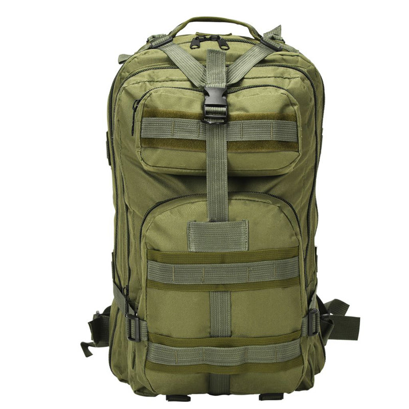 Vidaxl Army-Style Backpack 50 L Olive Green