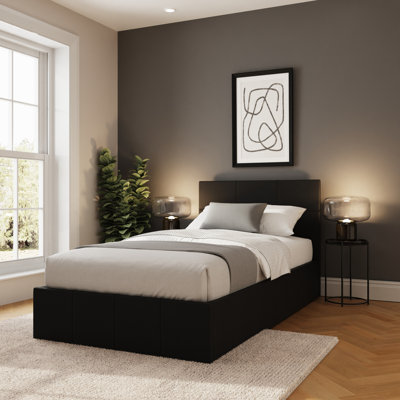 Basso Upholstered Ottoman Storage Bed