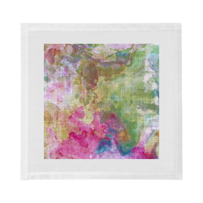 Impressionism Cotton Sateen Dinner Napkins, Richesse