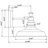 Caryn Steel Armed Sconce-367341787