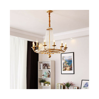 Tang 10 - Light Candle Style Chandelier
