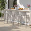 Tabouret de bar 29,5 po empilable 29 po-133665472