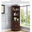 Armoires à vin en bois massif 18,9 po Brown
