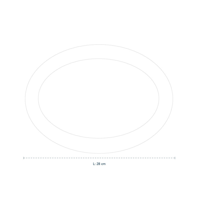 Royal Copenhagen Princess Oval Platter