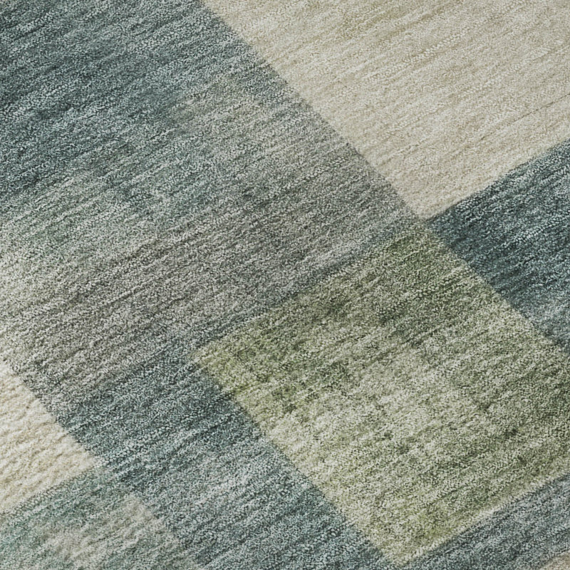 Premium Machine Washable Alijah AMF1261 Geometric Rug, Rectangle 8' x 10'