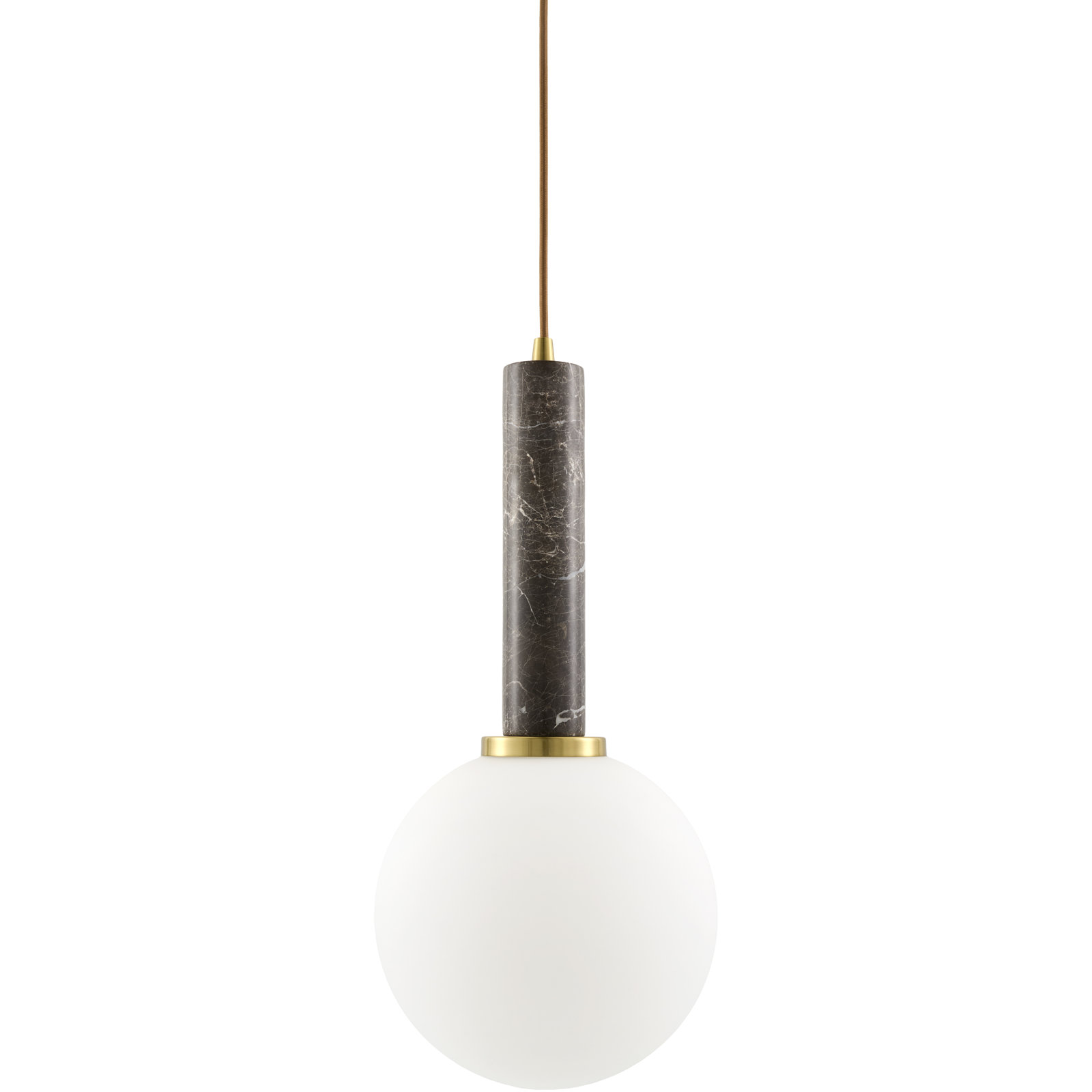 Single Light Pendant, Brown