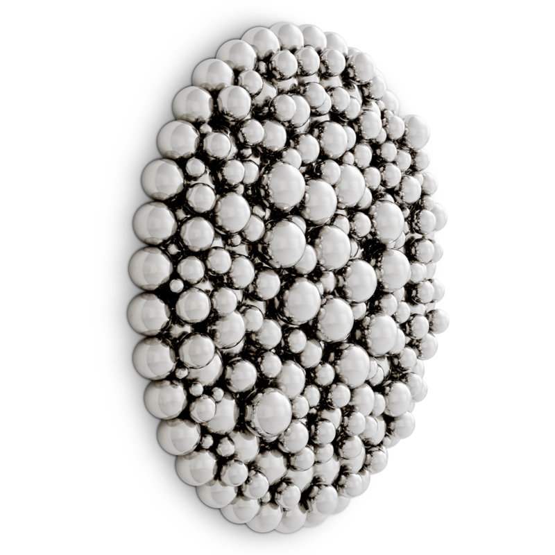 Wall Object Silvershore Polished Steel