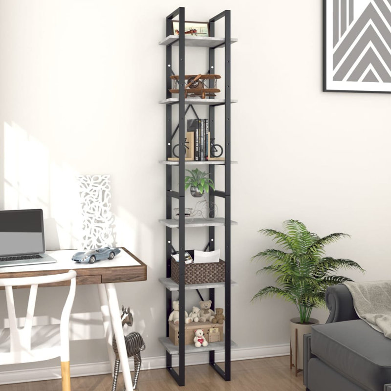 Ayalah Bookcase, Concrete Grey