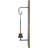 Niland Steel Armed Sconce