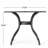 37" Square  Table