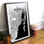Miami City Map - No Frame Print-491518373
