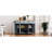 54Inch Large Kitchen Island With Rubber Wood Drop Leaf, Embossed Texture Rolling Kitchen Cart On 4 Wheels With 4 Doors And 3 Drawers, Kitchen Island With Storage For Kitchen, Dining Room,Grey Blue-1763591817