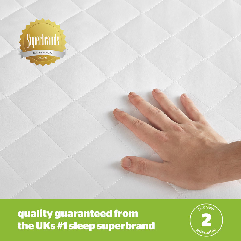 Silentnight Anti Allergy Easy Fit Mattress Protector, Small Double (4')