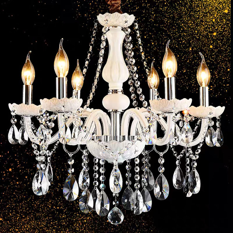 Alford Crystal Chandelier, 60cm H x 55cm W x 60cm D