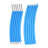 6PCS 76.77In Trampoline Curved Poles Replacement-116079310