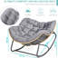 Chaise berçante surdimensionnée