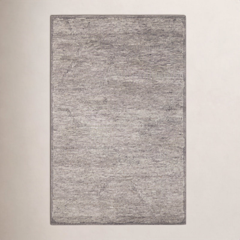 Aya Hand-Knotted Wool Rug, Runner 2'6" x 8'