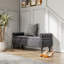 Ethelsville Upholstered Flip Top Storage Bench with Side Arms-1024502317