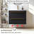 30'' Black Modern Free-Standing Wall-Mounted Bathroom Vanity Set